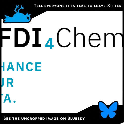 NFDI4Chem tweet media