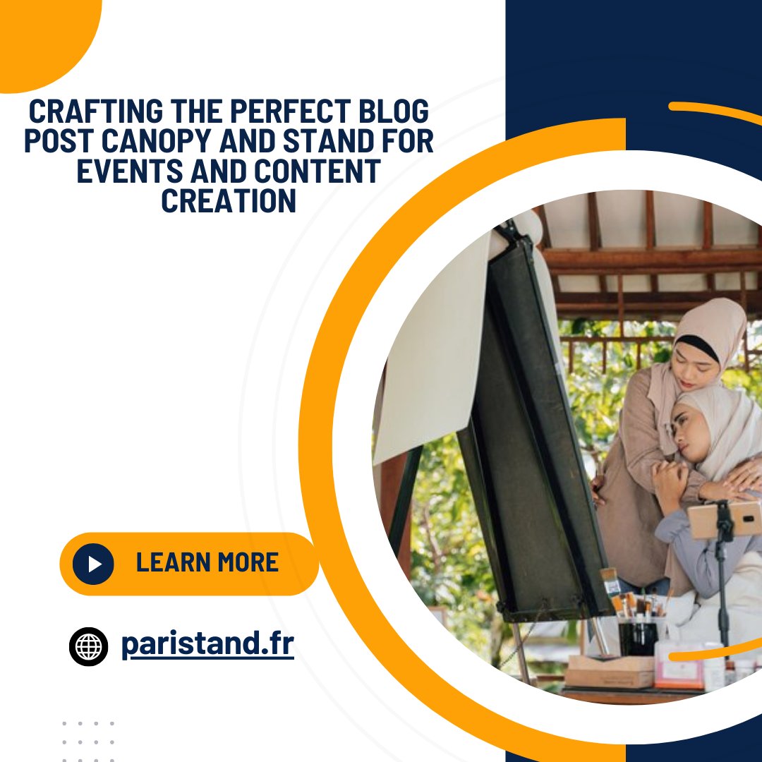 paristand16136's tweet image. Read more here: paristand.fr/crafting-the-p…
🎉 Transform your setup into a visual masterpiece today! 🎥🌿
#ContentCreation #EventPlanning #BlogSetup #CreativeSpace #ContentMarketing #EventStand #VisualImpact #DesignInspiration