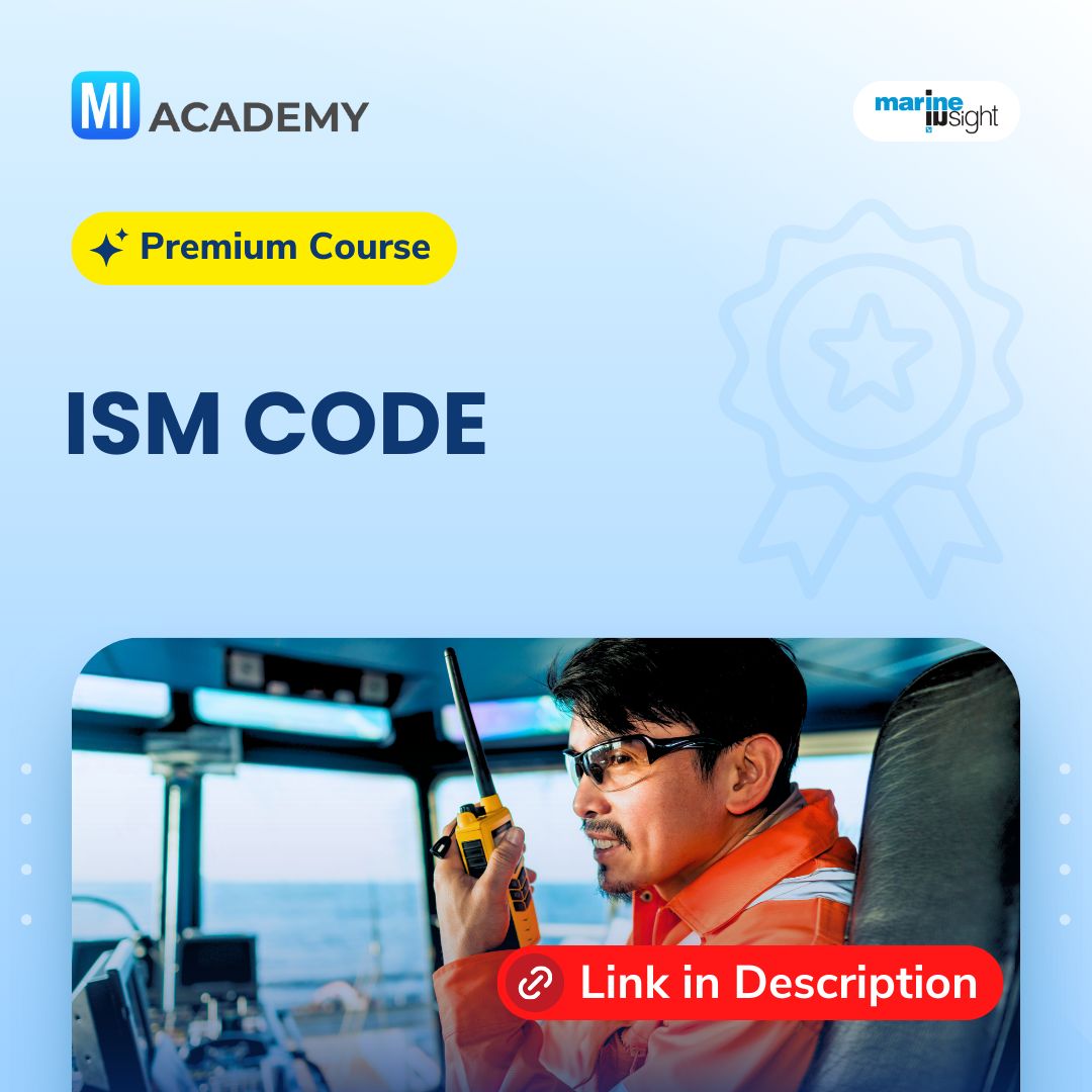 MarineInsight's tweet image. 👉Are you ready to skill up? Visit #MarineInsight Academy!
🔗buff.ly/3D7fJJR

🚤Enhance your #maritime expertise with our specialized #ISMCode.

#shipping #shippingindustry #maritimeindustry #maritimesafety #maritimetraining #maritimeeducation #elearning #digitallearning