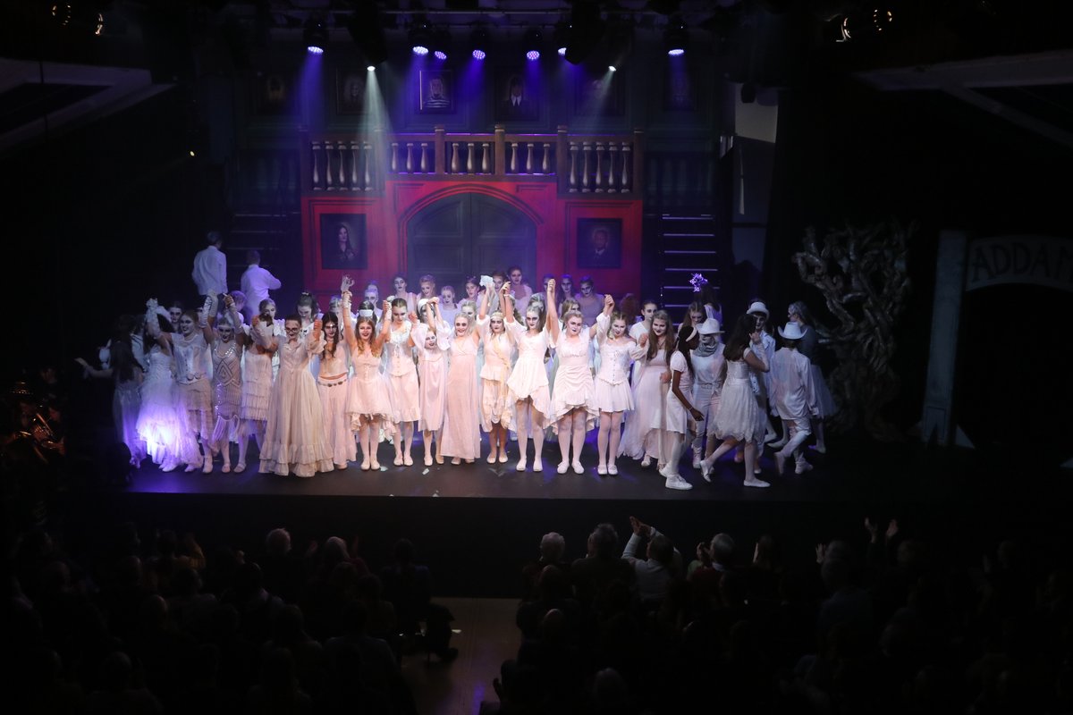 GryphonSchool's tweet photo. The Addams Family 2024 - what a phenomenal achievement! Performing 4 sold out shows - this dedicated cast and crew has gone above and beyond to deliver this amazing show. https://t.co/obppqXVHk6