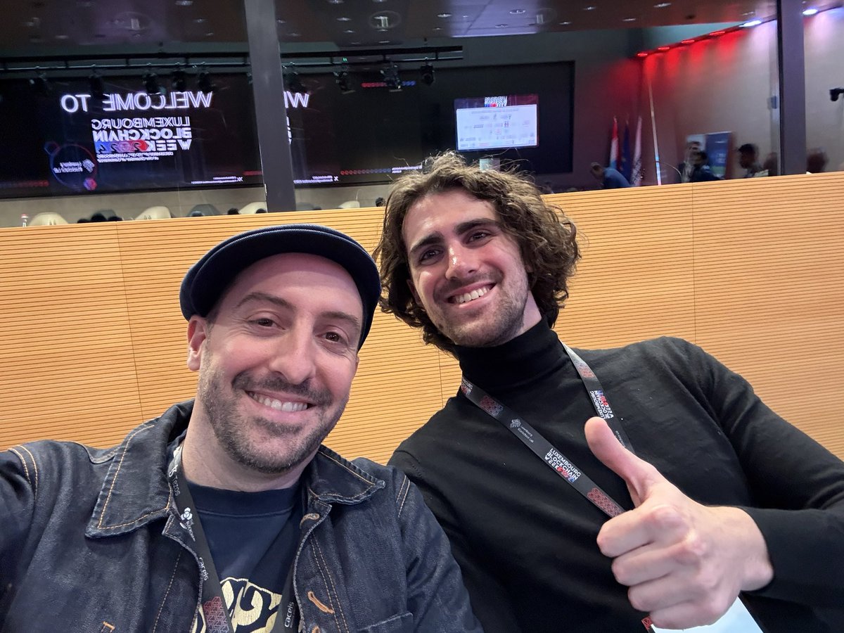 ACEGood11's tweet photo. Great meetings at #LBW24 With @icp_Belgium and more !! @offchainglobal @tezos @BlockchainLabLU https://t.co/Sblla1EIEb
