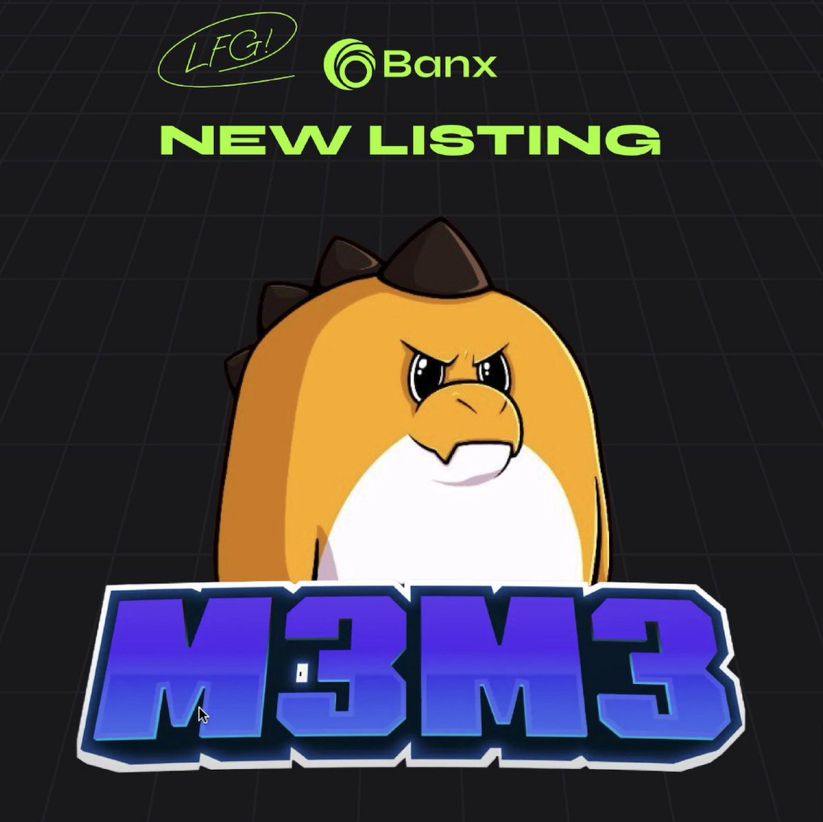 Don't sell your $M3M3 - stake it all.
Or if you really have to... just no.
Don't sell it - BORROW from it.

You can now borrow and lend against $M3M3, only on Banx.

$M3M3 is a hodl 🤫