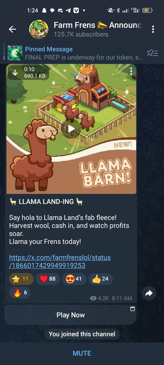Brightc8585's tweet photo. Joining the frens is very awesome 
 @farmfrenslol and @jambotechnology https://t.co/tqWxMlhevo