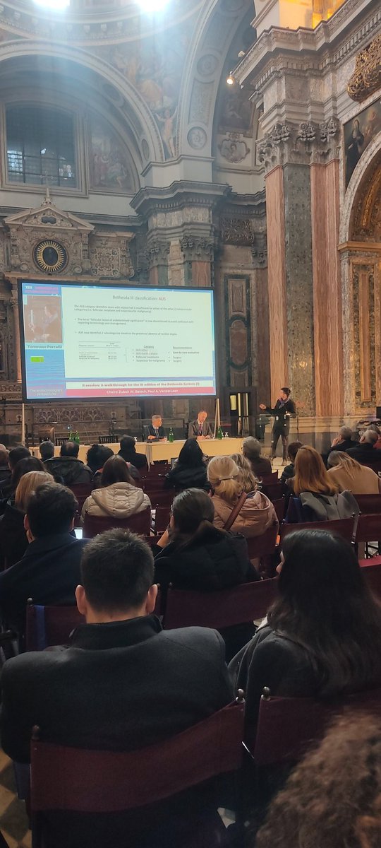 A walkthrough for the III edition of the Bethesda System excellently illustrated by Tommaso Porcelli,  Baloch Zubair , Syed Ali, EsterDiana Rossi and Paul A.VanderLaan 
 in the 2nd session of Molecular Cytoparhology 💣🔬🔥

#MolCytopath2024