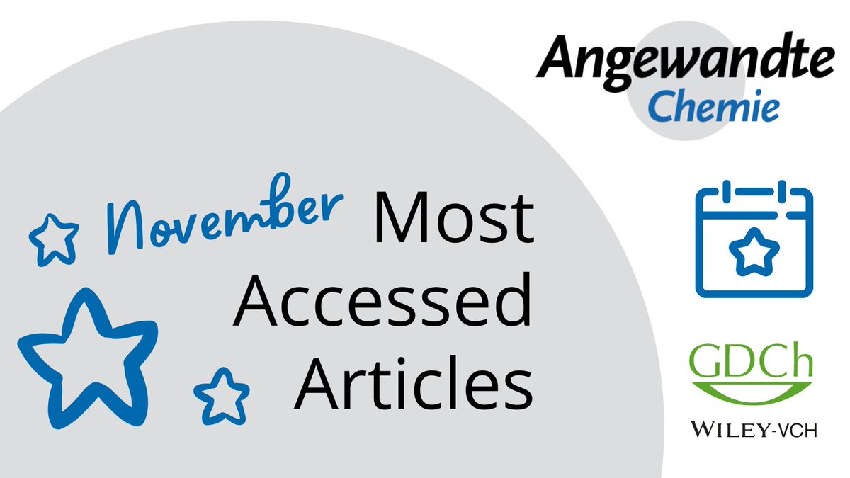 Angewandte Chemie (@angew_chem) on Twitter photo The most accessed papers in November include contributions, among others, by <a href="/KBrownLab/">Brown Lab</a>, <a href="/ckerzig/">Christoph Kerzig</a>, <a href="/HuanmingHuang/">Huan-Ming Huang Group</a>, <a href="/ritter_lab/">Ritter Lab</a>, <a href="/LevinChem/">Mark Levin</a>, and <a href="/KramerChemistry/">Søren Kramer</a>.
What else? ow.ly/k5Zw50Unjai The most accessed papers in November include contributions, among others, by <a href="/KBrownLab/">Brown Lab</a>, <a href="/ckerzig/">Christoph Kerzig</a>, <a href="/HuanmingHuang/">Huan-Ming Huang Group</a>, <a href="/ritter_lab/">Ritter Lab</a>, <a href="/LevinChem/">Mark Levin</a>, and <a href="/KramerChemistry/">Søren Kramer</a>.
What else? ow.ly/k5Zw50Unjai