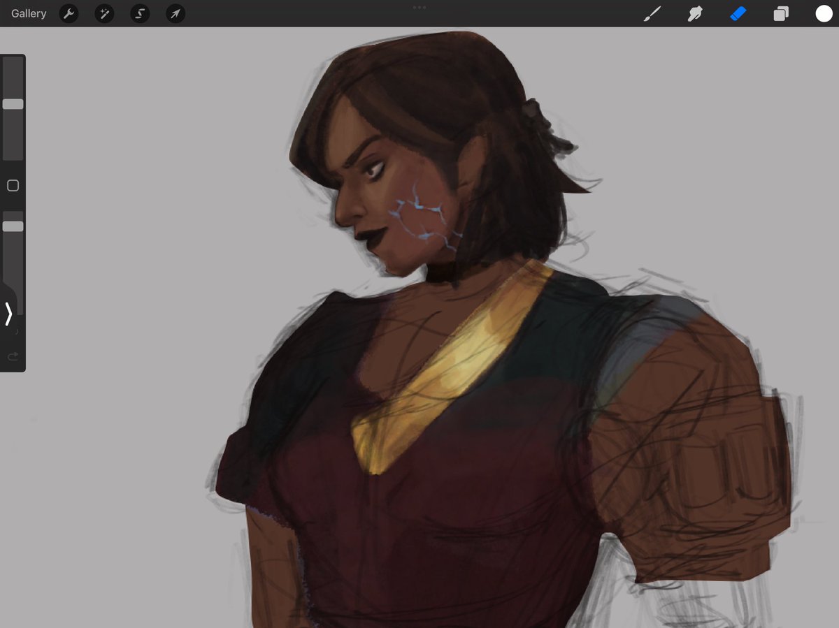 bleuberrine's tweet image. hello uhh sevika? #arcane