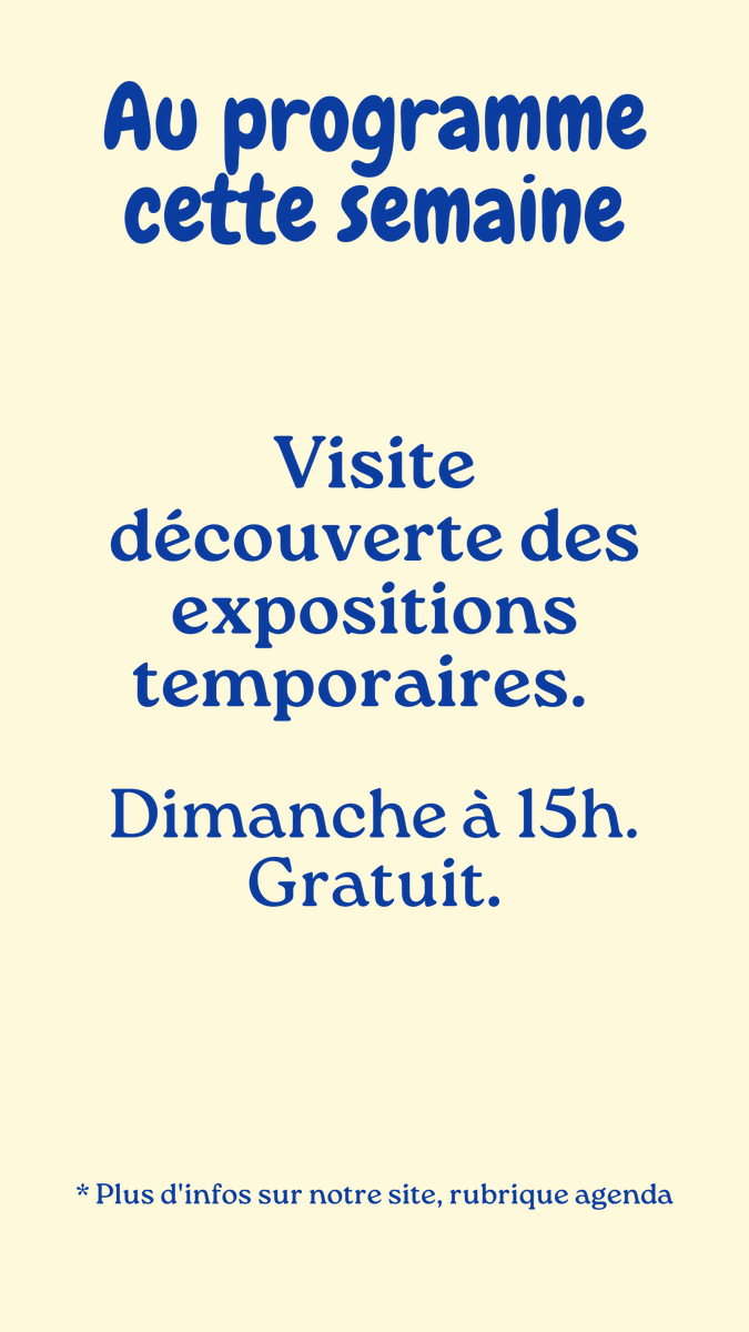 La programmation de la semaine au Mrac ! #exposition #mracserignan #musée #art #artcontemporain #serignan #occitanie #activites