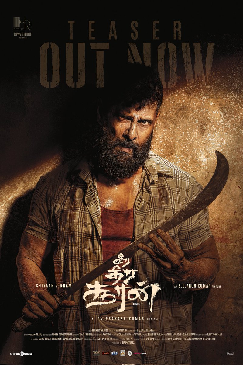proyuvraaj's tweet photo. Presenting to you… the #KAALI you were all eagerly waiting for ⚡️😎

A tale of vengeance awaits... VEERA DHEERA SOORAN TEASER OUT NOW🔥 

@chiyaan's #VeeraDheeraSooranTeaser - https://t.co/ckYprUghSy

#VeeraDheeraSooran 
An #SUArunkumar Picture
A @gvprakash musical
Produced by @hr_pictures, @riyashibu_

@iam_SJSuryah #surajvenjaramoodu @officialdushara @thenieswar @editor_prasanna @5starsenthilk  @winanoath @tuneyjohn #CSBalachandar  @Kavitha_Stylist @thebaalaji @thinkmusicindia @shibuthameens @hridhuharoon #zachariahrony @PharsFilm @THEOFFICIALB4U @ivyofficial2023 @shkarthik  @sooriaruna @mugeshsharmaa @mediaaltair @solamediadinesh @rubesh_Rk_