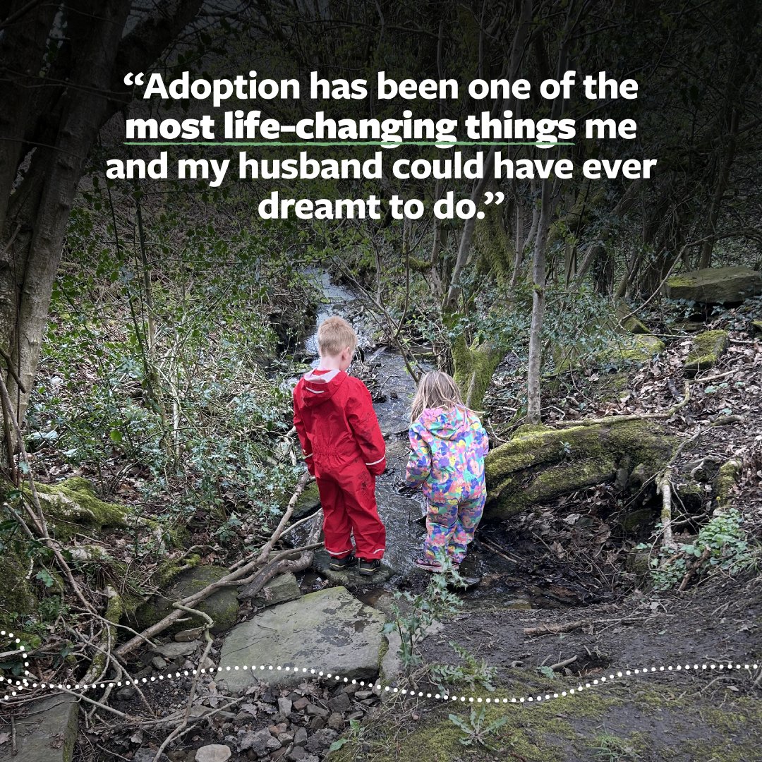 Youcanadopt's tweet image. Meet Hannah & Dan 👋
Hannah & Dan adopted their children when they were aged 4 and 2 🏡
💬 “For anyone considering adoption, I’d just say do it. It’s been the most life-changing thing we could have dreamt to do.”
Learn more youcanadopt.co.uk 🔗
#YouCanAdopt