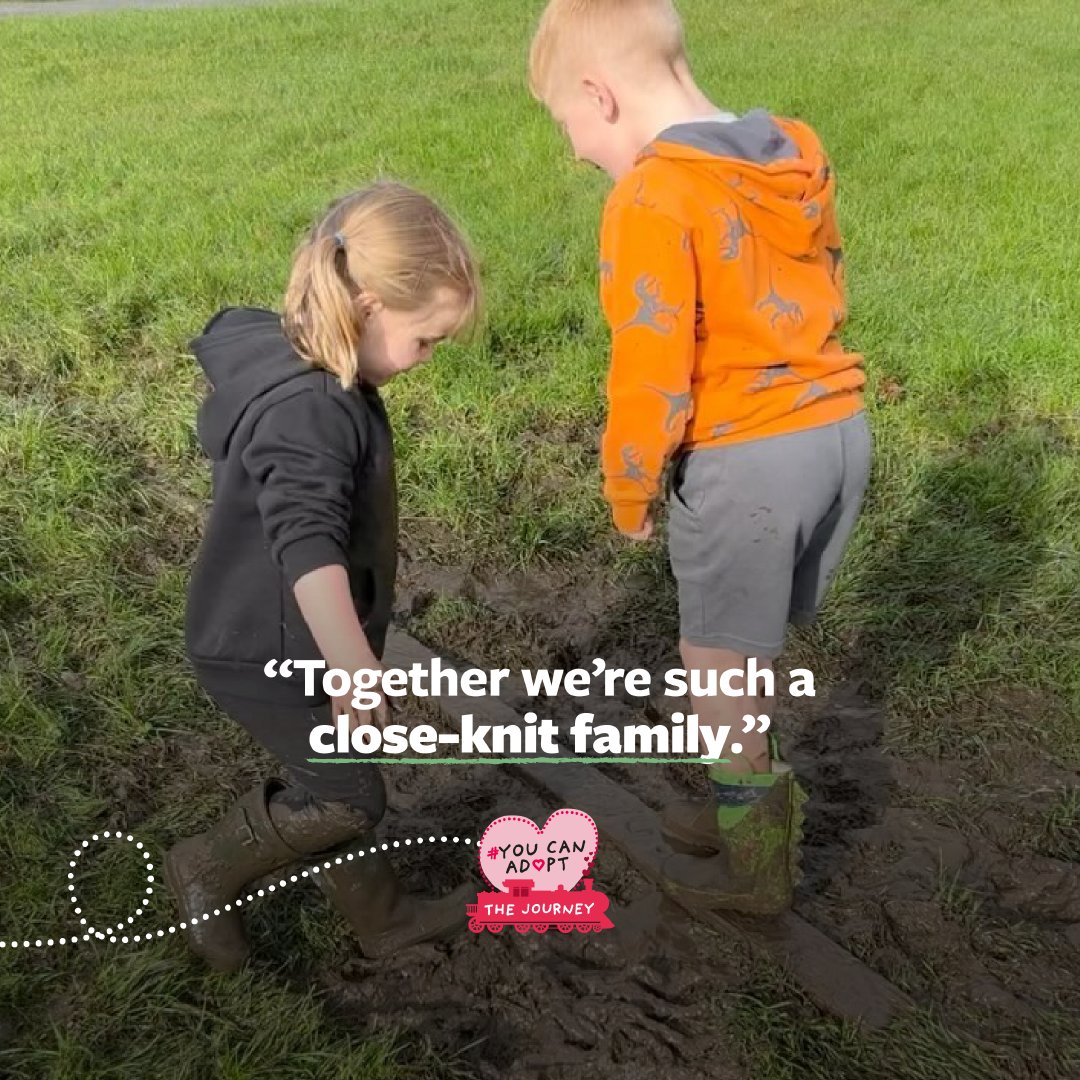 Youcanadopt's tweet image. Meet Hannah & Dan 👋
Hannah & Dan adopted their children when they were aged 4 and 2 🏡
💬 “For anyone considering adoption, I’d just say do it. It’s been the most life-changing thing we could have dreamt to do.”
Learn more youcanadopt.co.uk 🔗
#YouCanAdopt