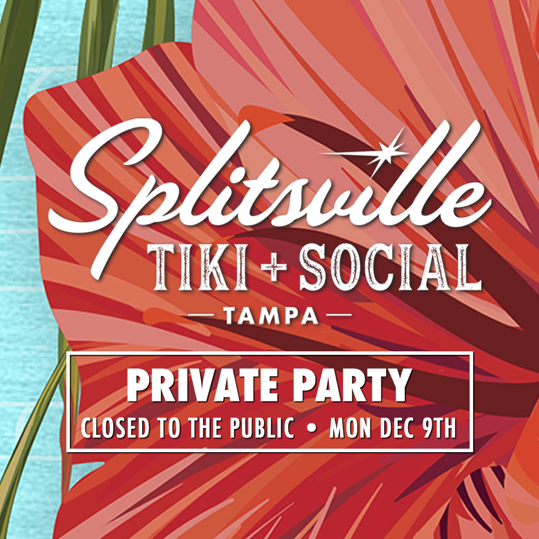 🎉⁣ 𝙿𝚁𝙸𝚅𝙰𝚃𝙴 𝙿𝙰𝚁𝚃𝚈 🎉⁣⁣⁣⁣⁣⁣⁣⁣⁣⁣
Heads up, Tampa - we'll be closed today due to a previously scheduled private event.⁣⁣⁣⁣⁣⁣⁣⁣⁣
⁣⁣⁣⁣
We'll return to normal operating hours tomorrow (Tues 12/10) at 4p.