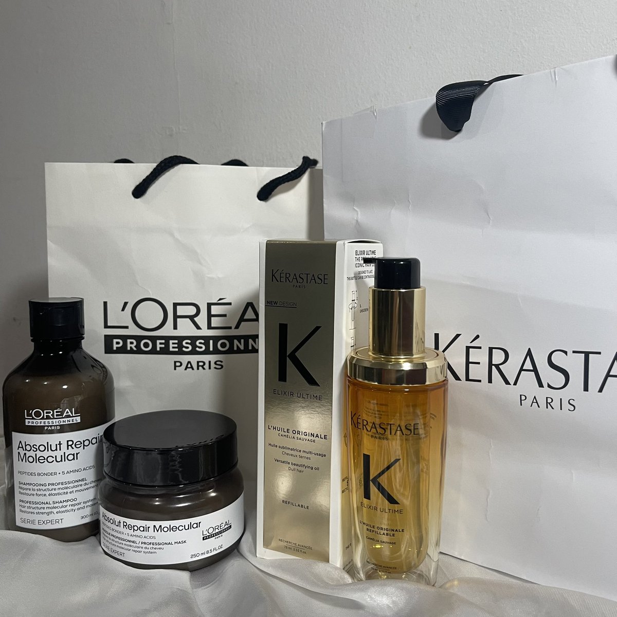 Got these products as a pr kit. BRB, I’m gonna do my hair care routine now