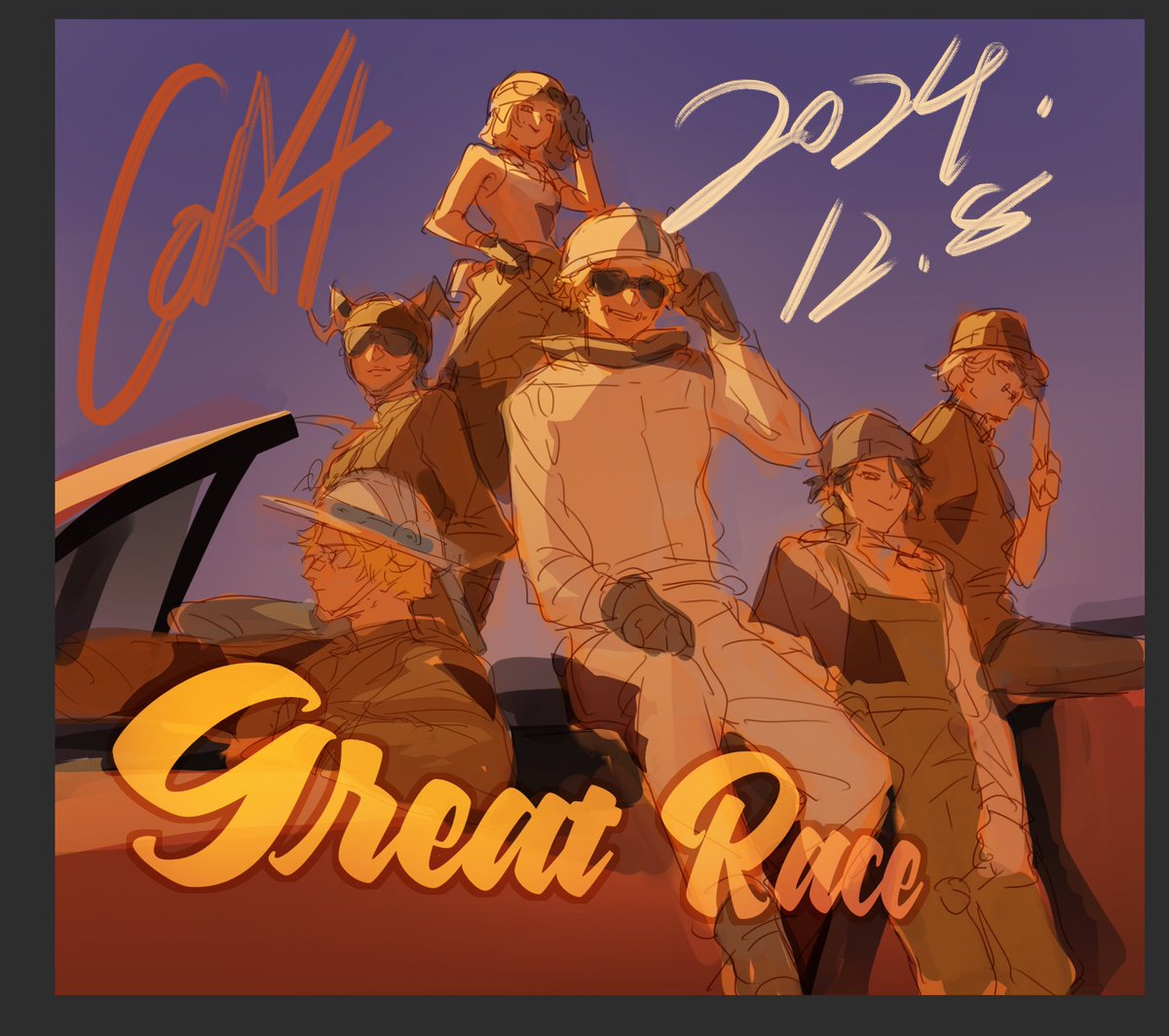 我画了一些温暖的东西