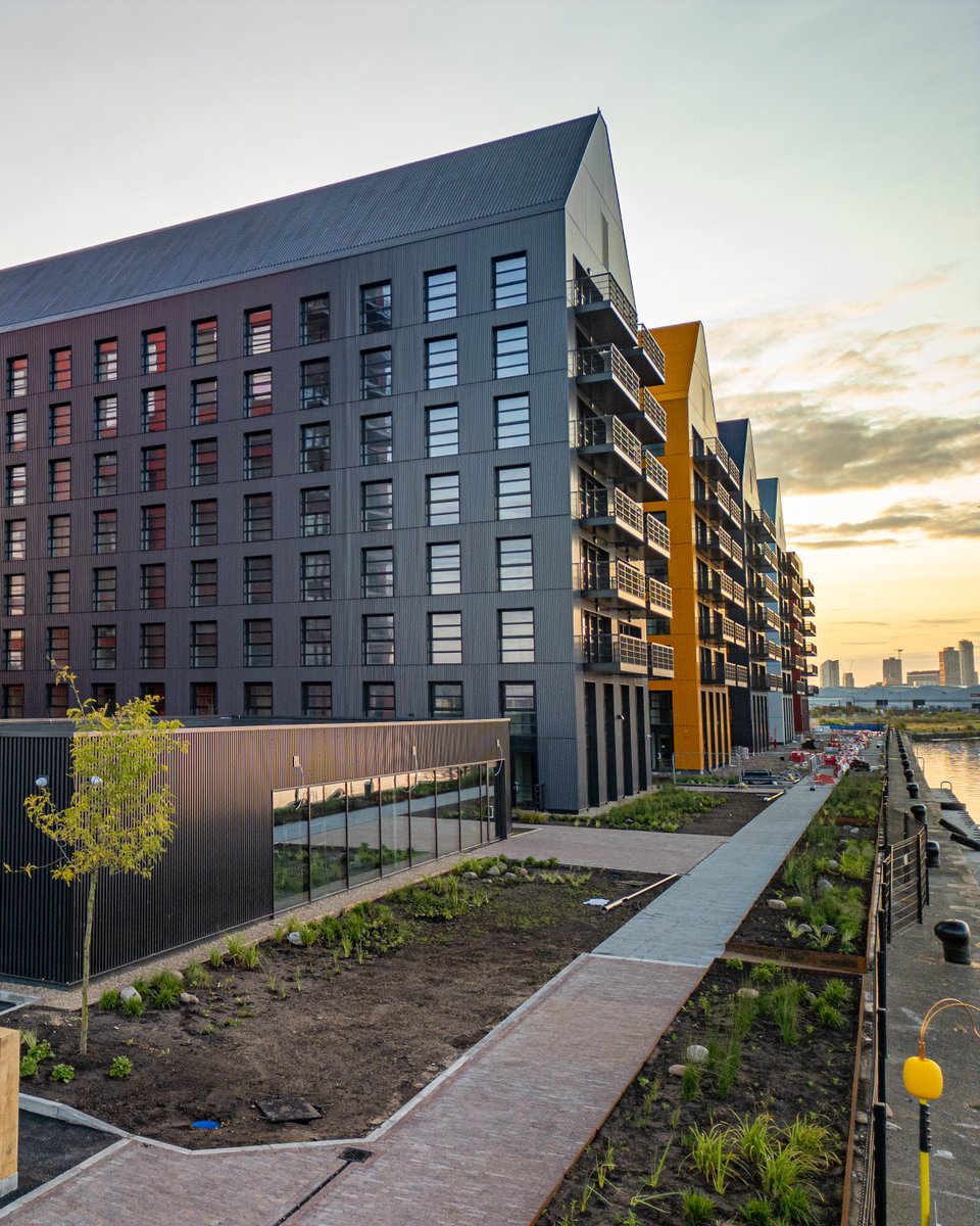 WirralWaters's tweet photo. From CGI's to reality → Millers Quay edition.

The first wave of our £130m cornerstone development at Millers Quay recently hit 80% occupancy ten weeks after completion—an incredible achievement for phase one.

Learn all about Millers Quay 🔗 https://t.co/R2WxAvWCTw https://t.co/o8qdBYCLL5