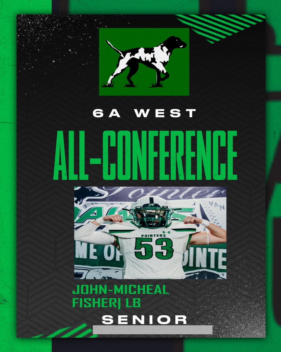 pointerfootball's tweet photo. Congratulations to @JohnMichaelFish for earning All-Conference post season honors! 
#GoDogs #SetThePACE https://t.co/4Akr7eH9Jp