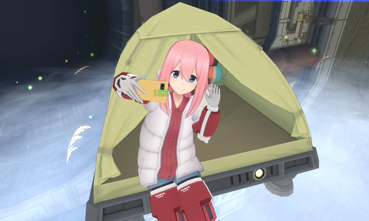 ssgnome's tweet photo. #アリスギアゆるキャンコラボ 
写真撮影という名のショット
敷物で転がるクロス
をもつキャラが仲間入りしたぞ
多分今までで一番きてれつな攻撃方法かと。。

あとテントは空を飛ぶ https://t.co/hbtvARwcme