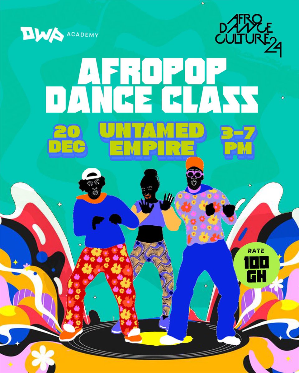 Spice up your December by learning a few moves for all the those parties .

#Afrodanceculture24 #Adcfestival