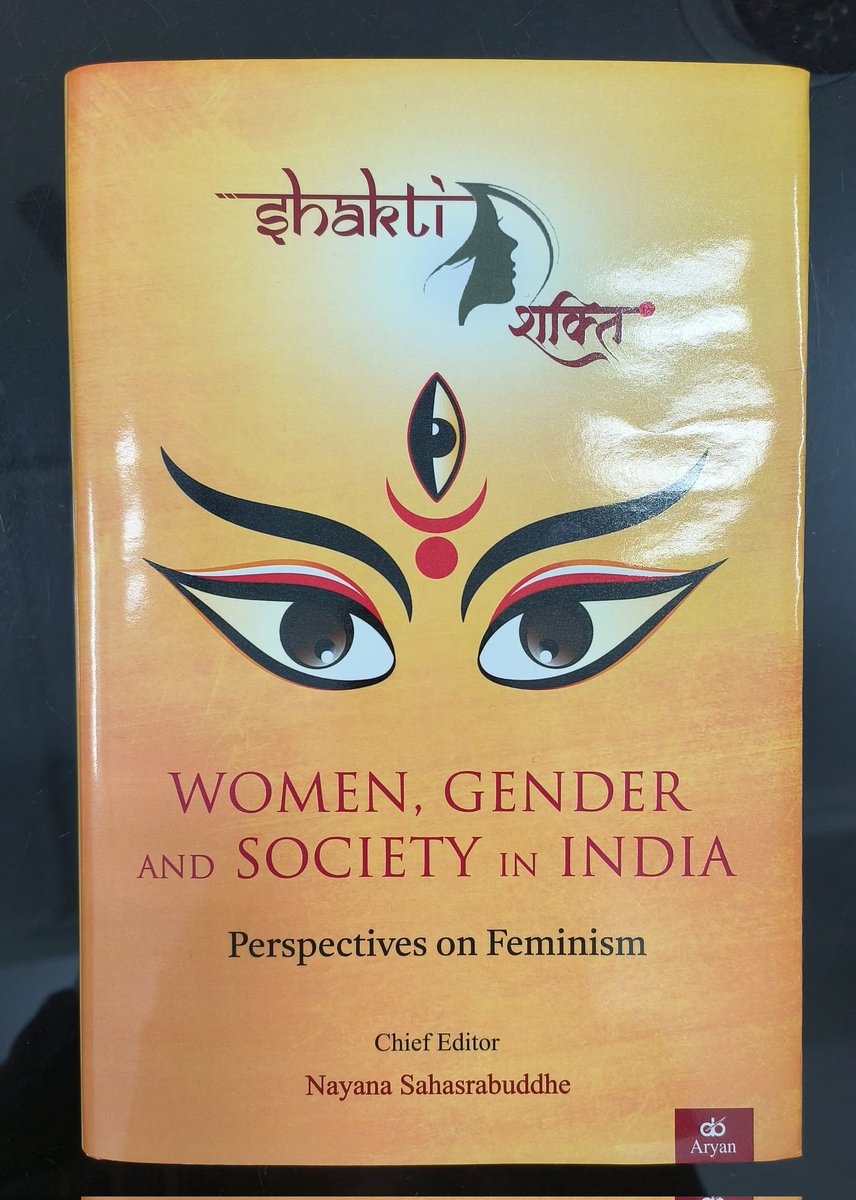 DrGeetaBhatt's tweet photo. Finally  the Copy of the much awaited book 'Women, Gender and Society in India' received from Nayana Sahasrabuddhe ji and Dr. Jyoti Chauthaiwale ji. Got an opportunity to contribute a chapter in the same. @NayanaSahasrab1
@jvchauthaiwale @VaradaSambhus. @Bharatiyastree
#Feminism https://t.co/8f9utTOr4n