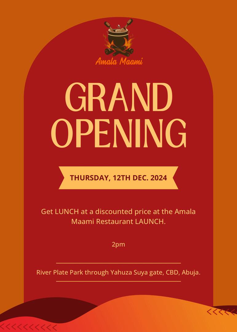 Abuja... pls come and support us.