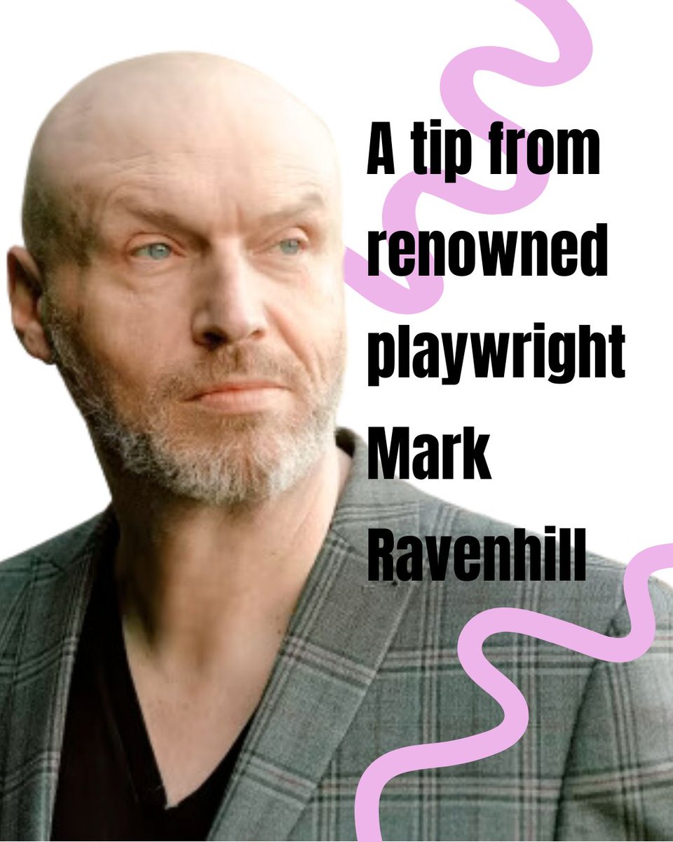 For a theatre play, an hour of playing time is 9,000 to 10,000 words. Basic but no one tells you this! Think in minutes – after a thousand words, the audience are six minutes into the play. And so on. Writing a play is ‘sculpting in time’. #MarkRavenhill