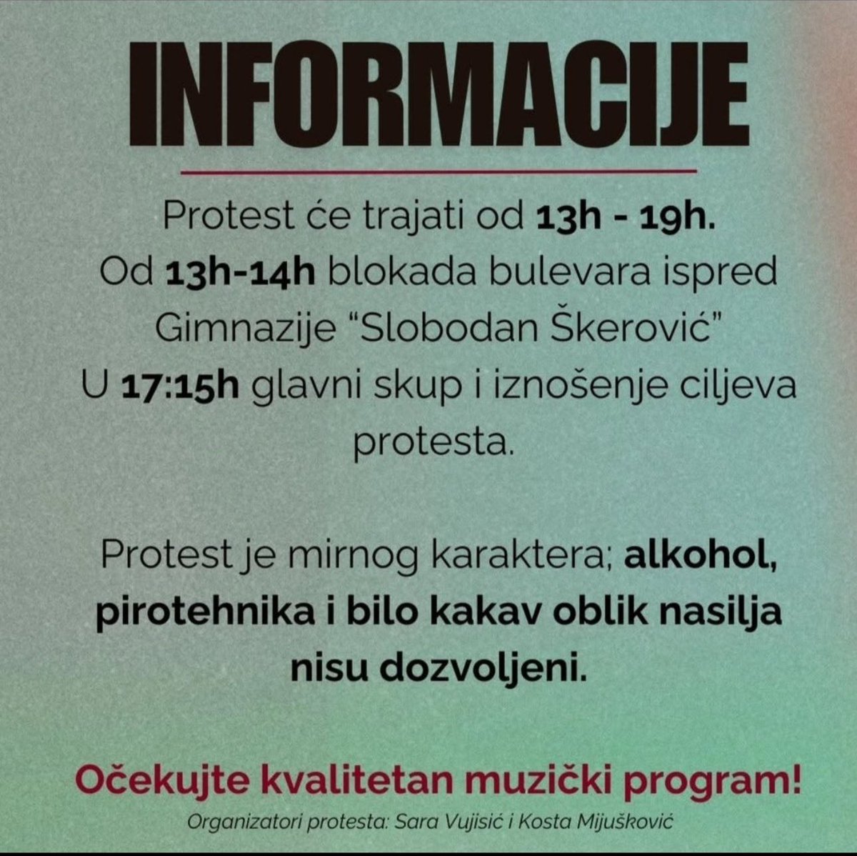 dejan_gaga's tweet photo. Vidimo se u petak, DIREKTORKO!!!! https://t.co/l51snxmCQl