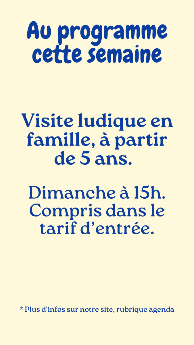 La programmation de la semaine au Mrac ! #exposition #mracserignan #musée #art #artcontemporain #serignan #occitanie #visiteenfamille