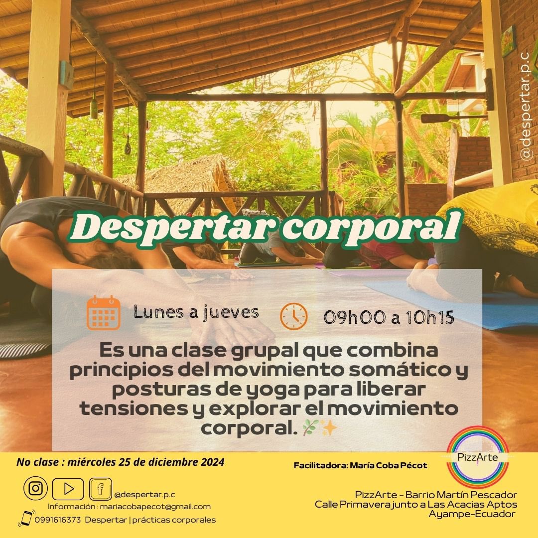 Despertar | prácticas corporales tweet media