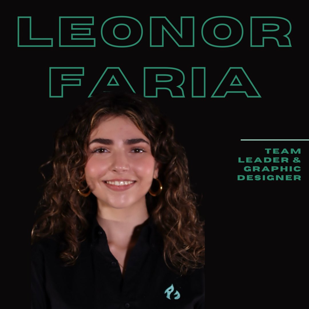 projectone_1_'s tweet image. Leonor Faria 
Team Leader &amp;amp; Graphic Designer