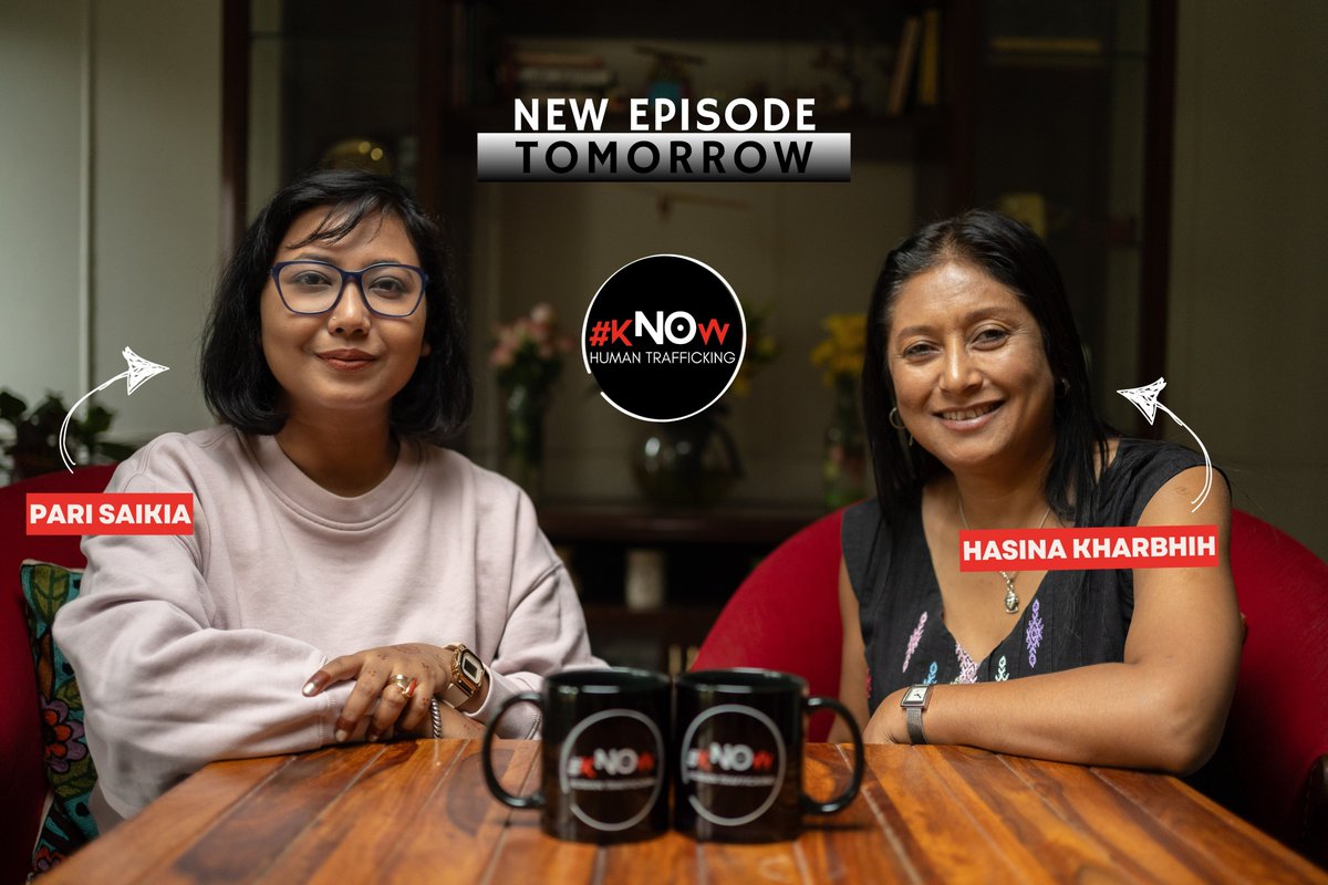 parisaikia02's tweet photo. 📢New Episode Tomorrow 

📺Watch @HasinaKharbhih, renowned human rights crusader, talk about the value of blue carbon &amp; agro-forestry in the #Northeast to aid #InternallyDisplacedPeople, refugees &amp; mitigate human trafficking.

#Manipur #BlueCarbon #humantrafficking #refugees https://t.co/9t0LMHMqyZ