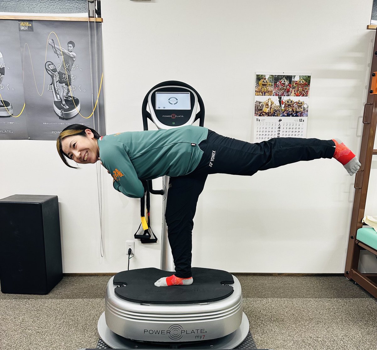 Chibikamisan's tweet photo. ティーーーー‼️‼️
#KANAMINTON #バドミントン
#うつみ接骨院 #POWERPLATE #姫路 https://t.co/UlIr7IZPjt