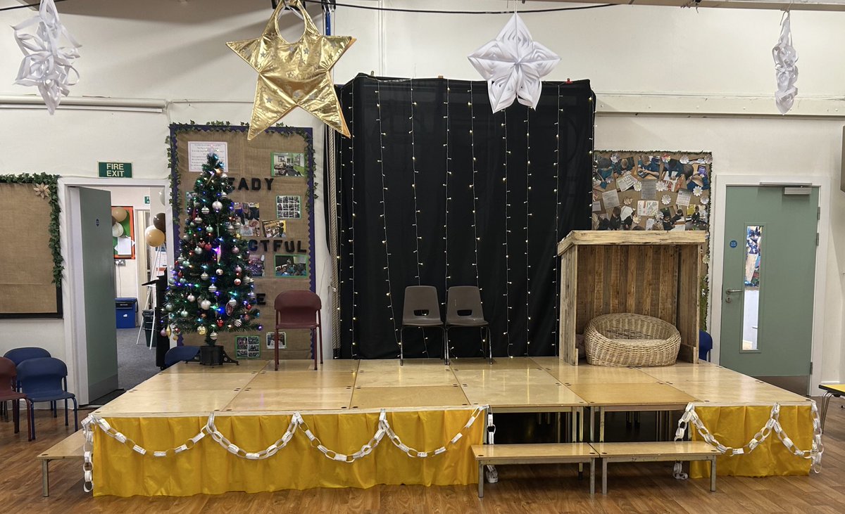 Dress rehearsal complete! Roll on Wednesday! #Nativity