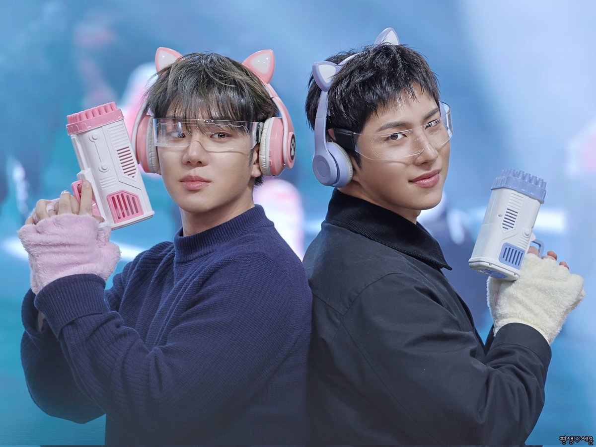 forever_sy22's tweet image. 241208 메이크스타 팬싸
귀욤 킹와우&amp;amp;꽈니😍
#ACE #에이스 #와우 #WOW #KIMSEHYOON #세윤 #김세윤