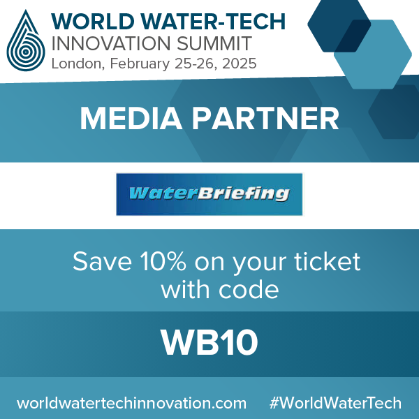 Waterbriefing's tweet image. Meet 50+ Speakers at #WorldWaterTech InnovationSummit in London Feb 25-26 Book your place before December 12 to take advantage of the SuperEarlyBird price £1,095 7 save an extra 10%  with the #WaterBriefing discount code: WB10  bit.ly/4gpYkdF