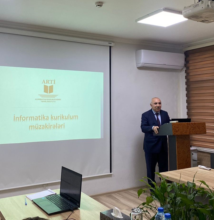 EduInstAZE's tweet image. Təhsil İnstitutunda təkmilləşdirilməkdə olan informatika fənn kurikulumunun müzakirəsi təşkil edilib.
Ətraflı: shorturl.at/YLPIF
#ARTİ #EduAz #ElmVəTəhsilNazirliyi #İnformatika #FənnKurikulumu #Müzakirə
