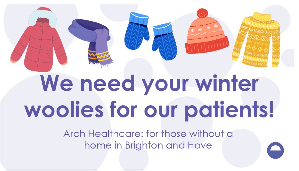 archhealthcic's tweet photo. A reminder we're taking donations of good quality, warm winter coats, scarves, hats etc at the Arch surgery on Morley St. We try to keep a stock of winter items to give to patients who need these over the colder months. Thank you for any items you can spare. 🙏 https://t.co/Oh24pczXDO