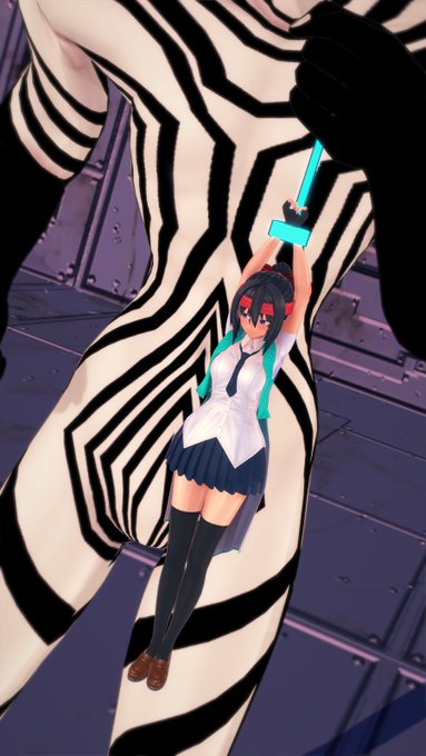 標本として拉致られたアサギちゃん 