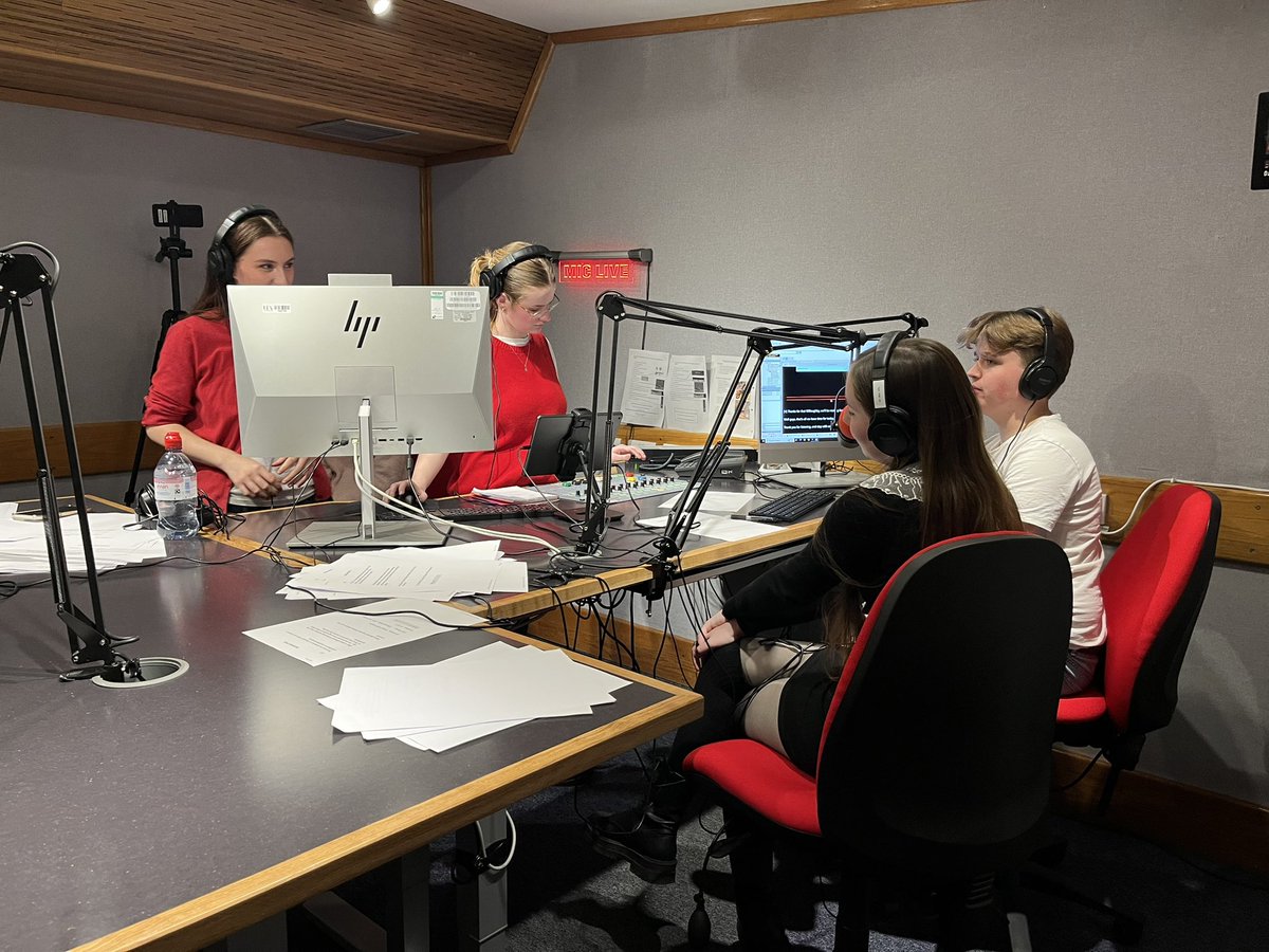 Well done to the MA radio team today who did a whole hour of broadcasting with some great packages and a live from Hemsby!