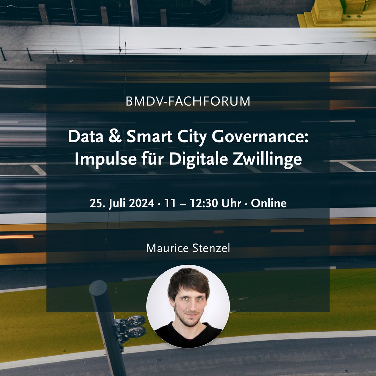 hiig_berlin's tweet photo. Wie können digitale Technologien Städte smarter &amp; nachhaltiger machen? Am 10. Dez. gibt M. Stenzel (HIIG) beim Online-Fachforum des @bmdv Einblicke, wie digitale Zwillinge städtische Prozesse steuern &amp; Zusammenarbeit fördern können.

👉 Jetzt anmelden: https://t.co/1xcdQKRRXZ https://t.co/JK2Z9KmXKa