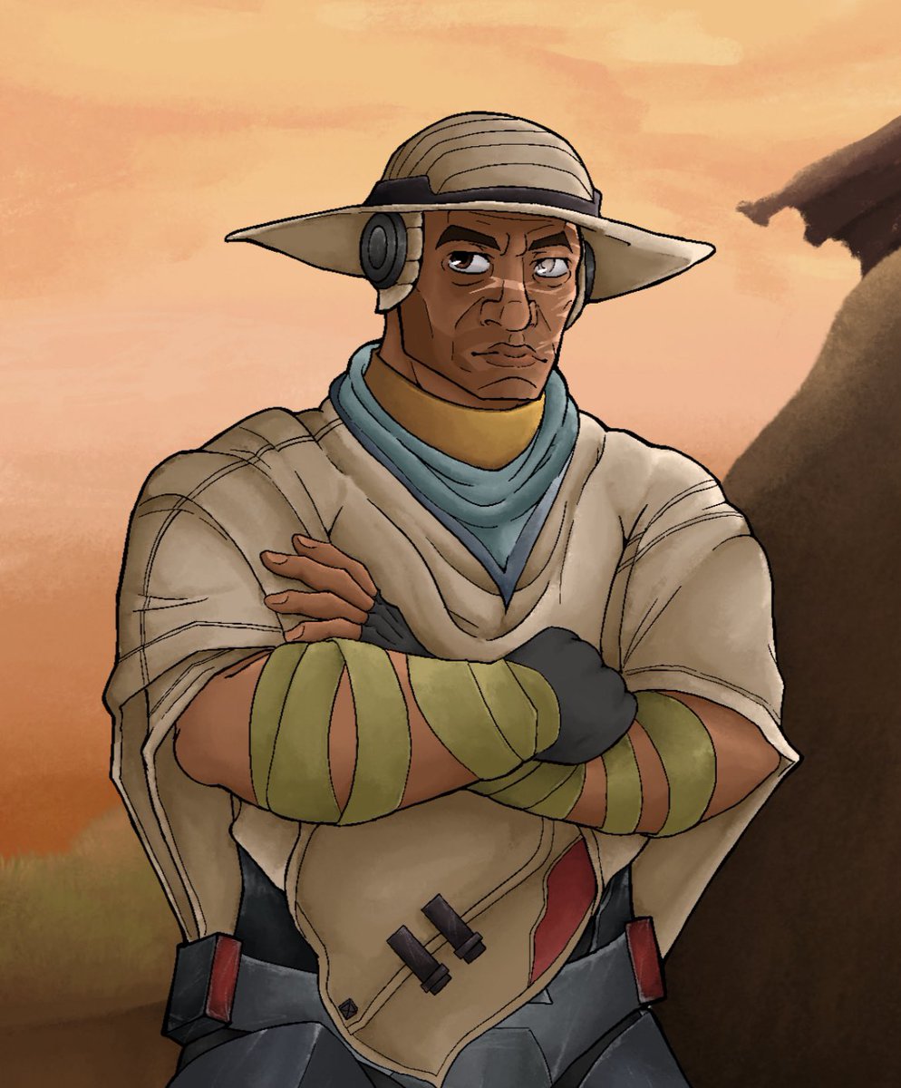 Realised I only lurk on here, so have a quick screencap redraw of poncho wrecker my beloved 

#TheBadBatch #tbb #starwarsart #fanart #wreckertbb #wrecker #wreckerbadbatch
