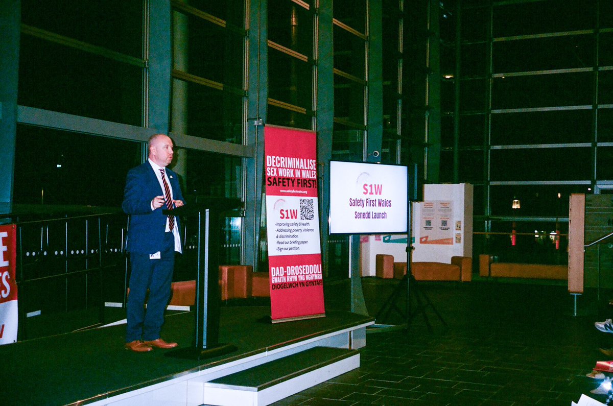 On 6th November 2024, Safety First Wales officially launched at the Senedd, sponsored by Mabon ap Gwynfor, marking a significant milestone in advocating for the rights and safety of sex workers.