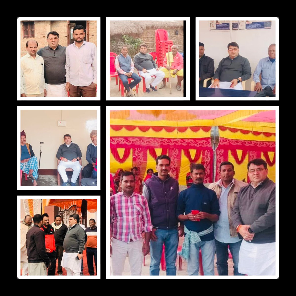ManjeetJDUbihar's tweet photo. विभिन्न मांगलिक कार्यक्रमों के आयोजन में शामिल होने का अवसर प्राप्त हुआ || https://t.co/HLS6TgiAO6