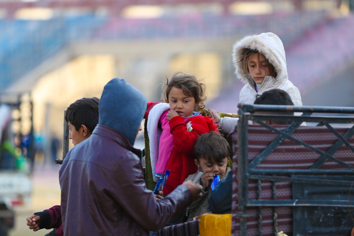 UNICEFinSyria's tweet photo. UNICEF remains steadfast in #Syria. We are here to deliver live-saving support #ForEveryChild.
#StayAndDeliver
@UNICEFmena @E_Beigbeder https://t.co/0ajmzW980Y