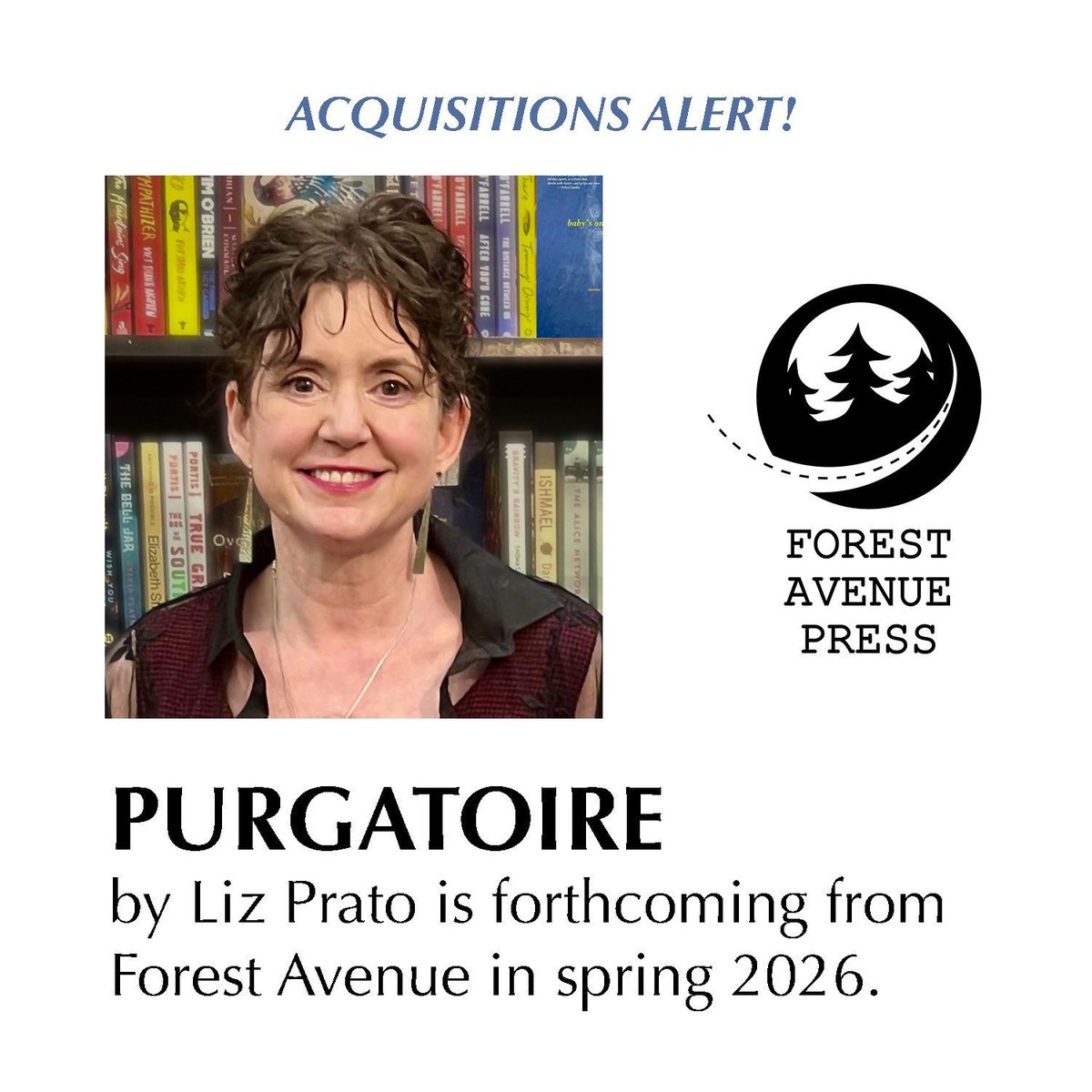 SFWP's tweet photo. Congratulations to Liz Prato, whose forthcoming novel PURGATOIRE will be published by @ForestAvePress, Spring 2026! https://t.co/RX5csQiBOc
While waiting for PURGATOIRE, check out Liz's #essaycollection KIDS IN AMERICA here: https://t.co/SvBifjCgKx https://t.co/LlSFIkH1Ue