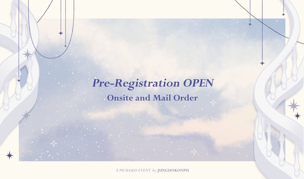 JUNGDOKONPH's tweet photo. Weaving through strings of fate,
untangling each one that leads to you
…

Pre-Registration is OPEN
Dec 9 - Dec 29 11:59PM

ONSITE: https://t.co/ndcHGIW76d

LOCAL Mail: https://t.co/EWegPhVu1J

OVERSEAS Mail: https://t.co/O37ZN4m1st

#ORV #JoongDok #중독 #OdetoEpilogue https://t.co/DbjVm59UUV
