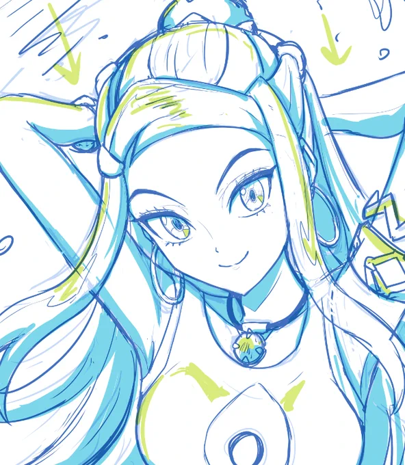 ルリナちゃん下書き 