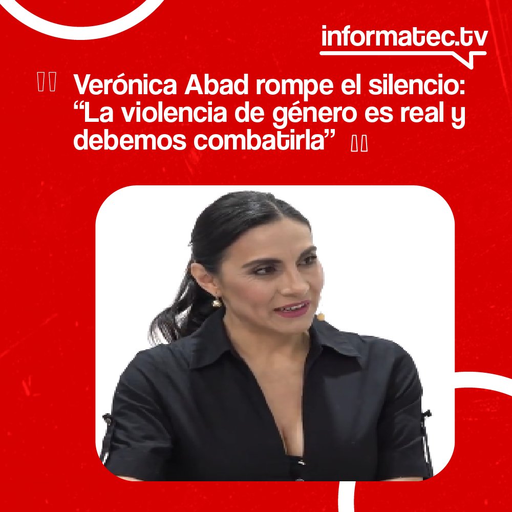 Informatectv_e's tweet image. 🎙️ Verónica Abad admite: “La violencia de género es real y debemos combatirla”. Subraya que la independencia económica 💼 es clave para superarla.

➡️Léalo completo en: bit.ly/4fZhEPc

#ViolenciaDeGenero  #VeronicaAbad #Informatec