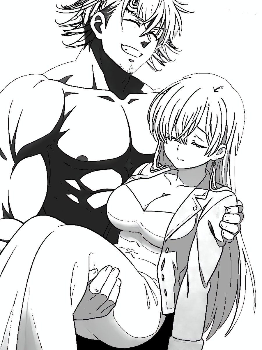 SMSindhuSM's tweet photo. Estarossa &amp; Elizabeth Liones.
@Rimurunecros https://t.co/EvzadsPsRk