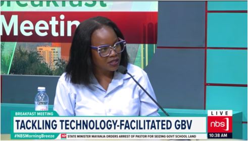 nbstv's tweet photo. Kemigisha Elizabeth, @FIDA_Uganda: We believe at FIDA that sexual violence is something that we need to enhance accountability for.
#NBSUpdates
#16DaysOfActvism
#NoExcuse4ViolenceAgainistWomenAndGirls https://t.co/jgfOfTgXiU