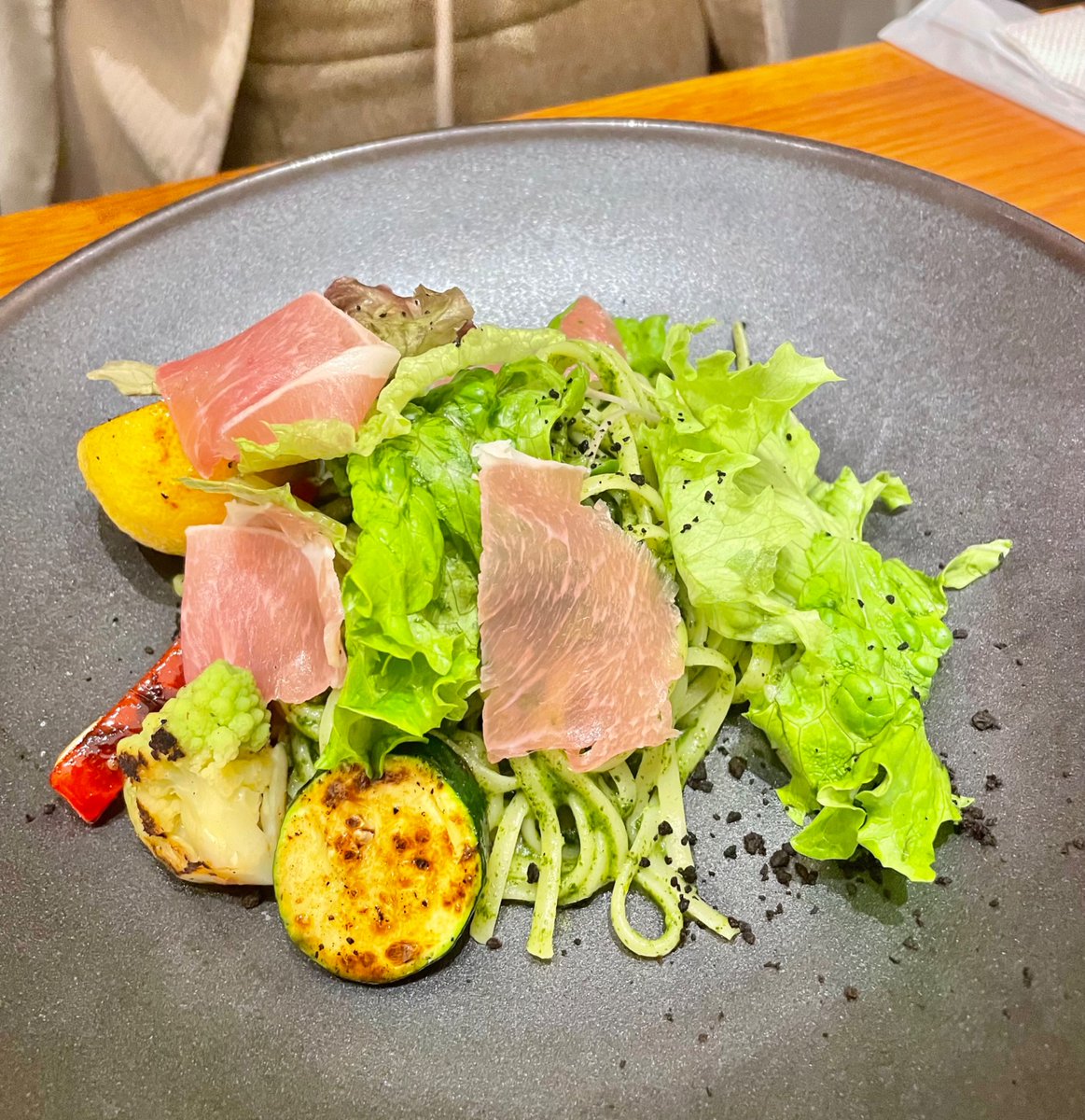 taro_mgr's tweet photo. ジェノベーゼのパスタ🍝
美味しすぎます😭 https://t.co/MoodX0ATyV