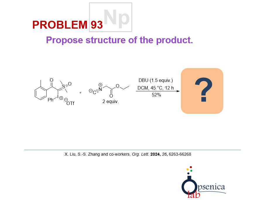 OpsenicaLab's tweet photo. Hope everyone had a nice weekend! Let's start this week with a new synthesis problem!

#MechanismMonday #heterocycles #orgchem #chemistry https://t.co/SEmA59cvlU